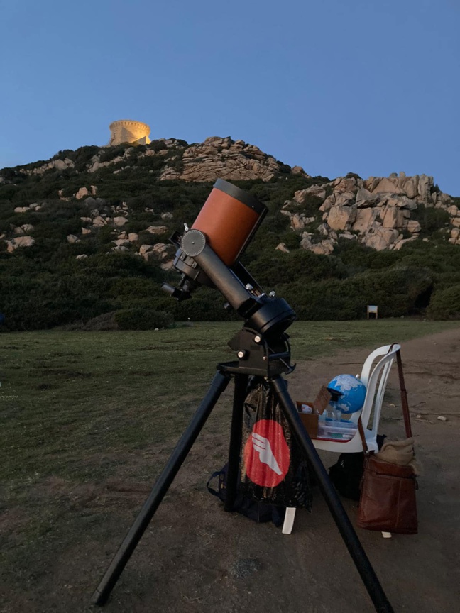 L’AUE présente à la soirée « Nuit des étoiles » à Campomoro L’AUE présente à la soirée « Nuit des étoiles » à Campomoro
