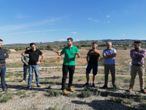 Futur champ photovoltaïque sur ancienne décharge (Mallemort, 06/10/2022) Futur champ photovoltaïque sur ancienne décharge (Mallemort, 06/10/2022)