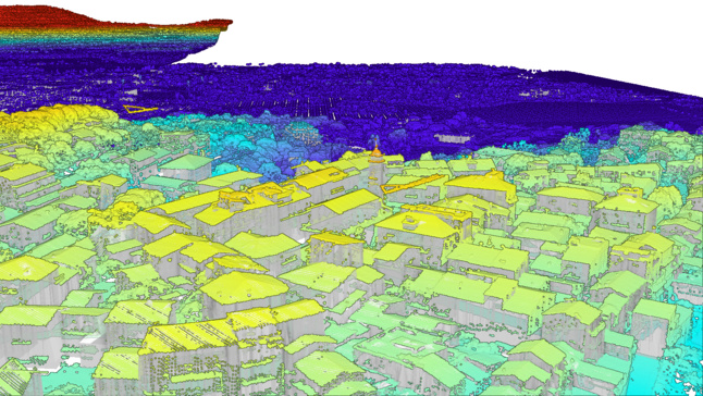 Visualisation de la ville de Porto Vecchio Visualisation de la ville de Porto Vecchio