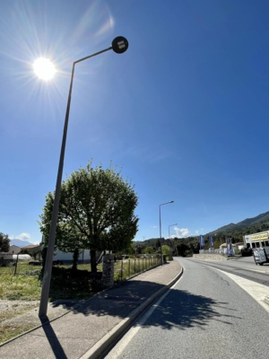 La commune de Corti a achevé les travaux de rénovation de son éclairage public !