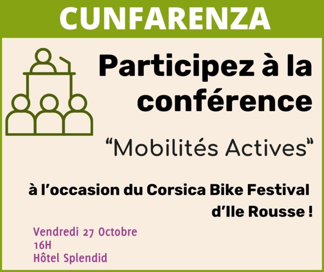 L’AUE au Corsica Bike Festival : jeu-concours, conférence et stand d’information L’AUE au Corsica Bike Festival : jeu-concours, conférence et stand d’information