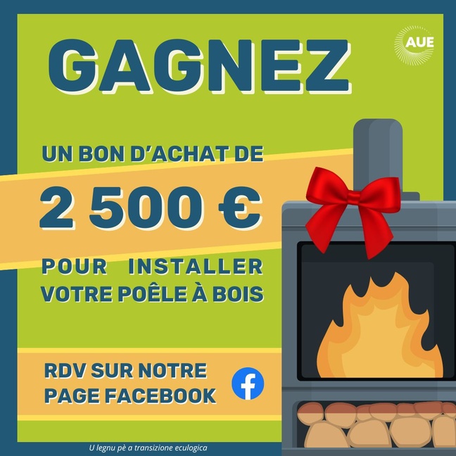 Cuncorsu : gagnez votre poêle à bois sur notre page Facebook ! Cuncorsu : gagnez votre poêle à bois sur notre page Facebook !