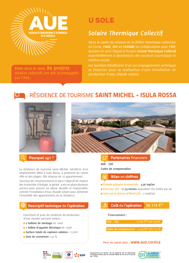 Chauffe-eau solaire : découvrez les projets exemplaires d'hôtels et résidences touristiques corses !