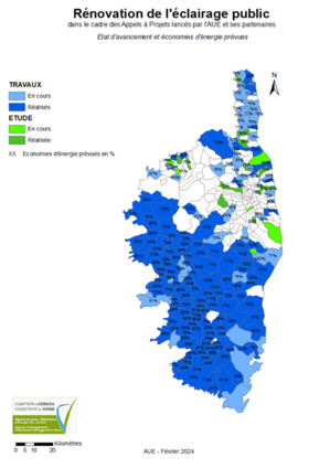 Santa-Maria-di-Lota rénove son éclairage public Santa-Maria-di-Lota rénove son éclairage public