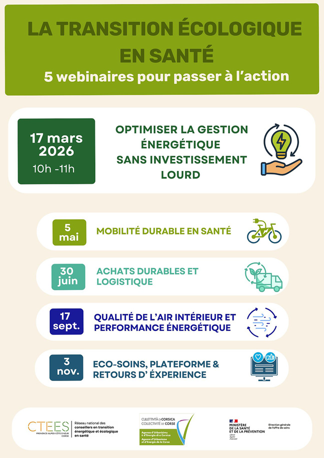 L'AUE soutient la transition écologique des établissements de santé L'AUE soutient la transition écologique des établissements de santé