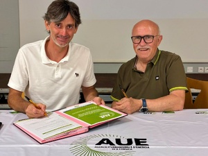 La signature de la convention avec le territoire de Fium'Orbu Castellu et son président Francis Giudici a eu lieu le 17 juillet