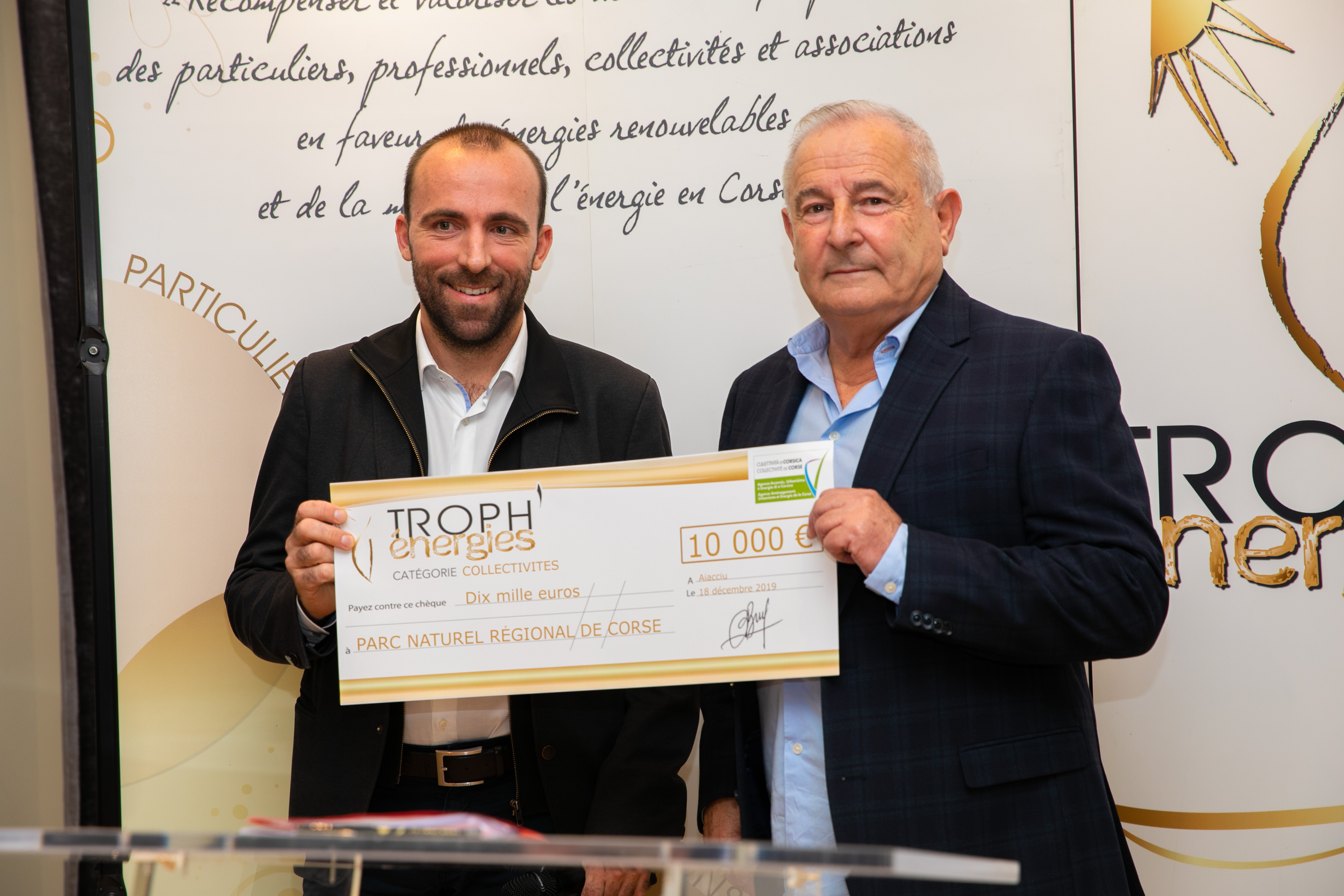 TROPH’énergies: La cérémonie de remise des prix des Lauréats de l’Edition 2019 a eu lieu hier soir à l’Hôtel de Région