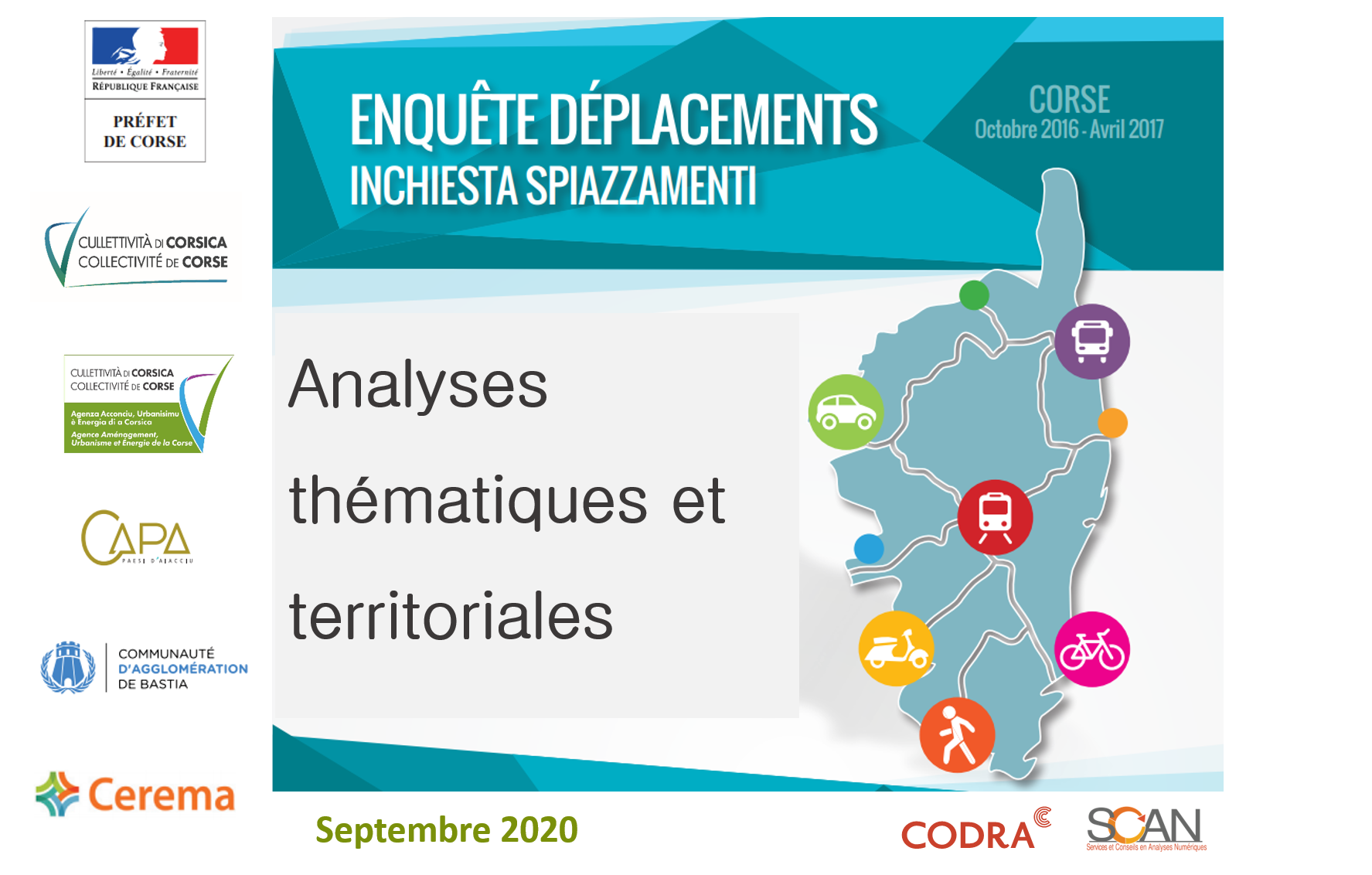 Inchiesta spiazzamenti: présentation des résultats 