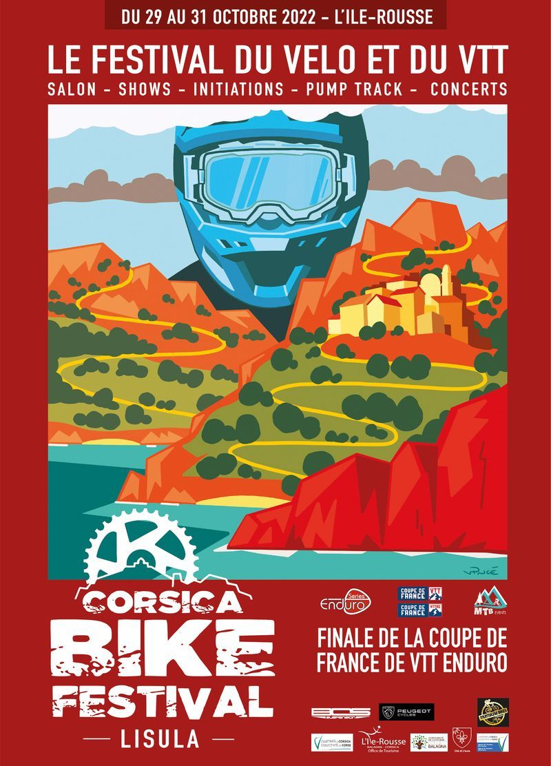 L'AUE partenaire du Corsica Bike Festival d'Isula Rossa du 29 au 31 octobre