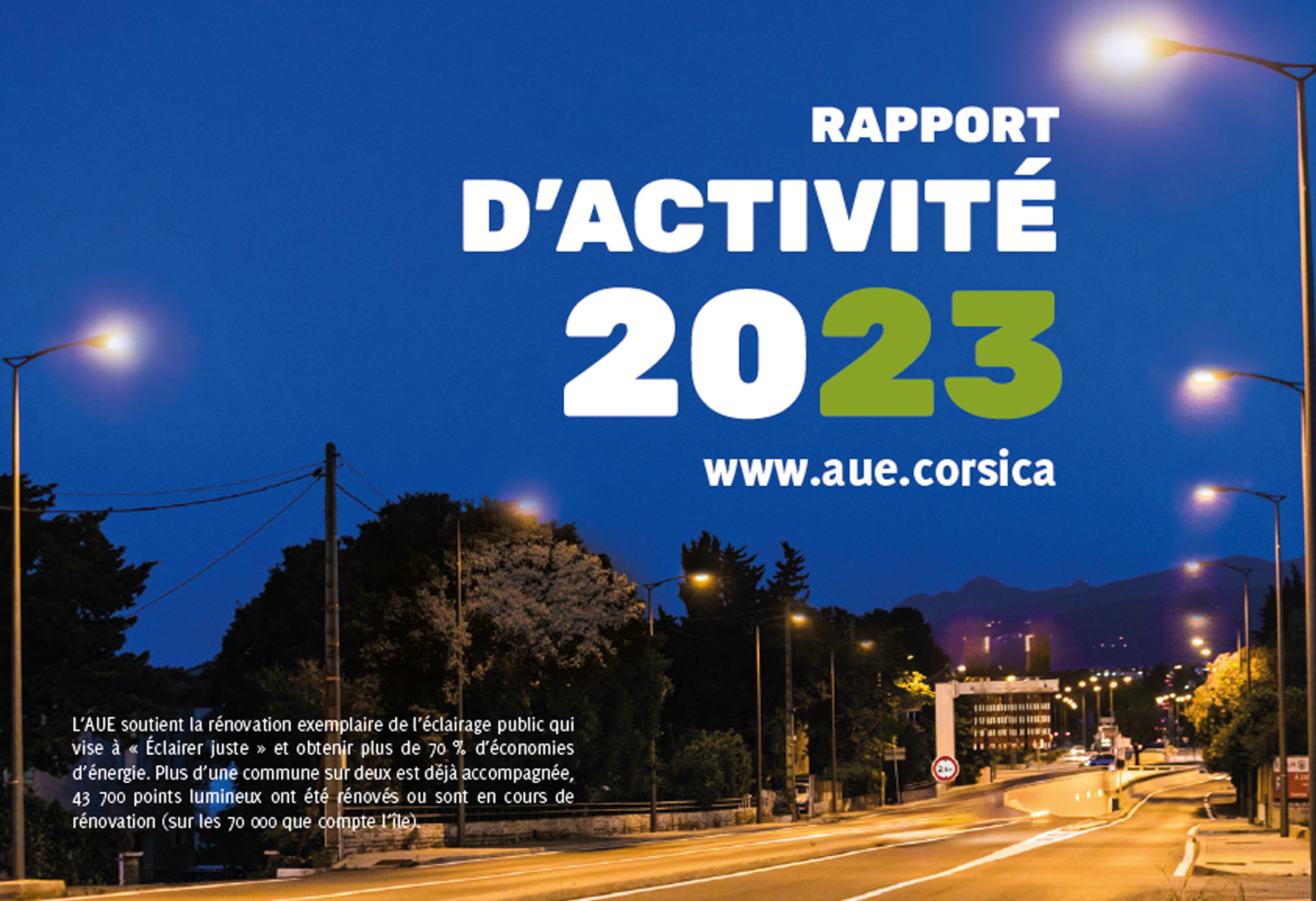 Découvrez le Rapport d'activité 2023 de l'AUE ! Découvrez le Rapport d'activité 2023 de l'AUE !
