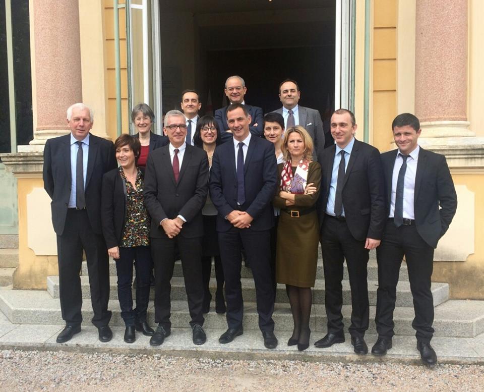 Délégation des élus sardes à l'Assemblée de Corse
