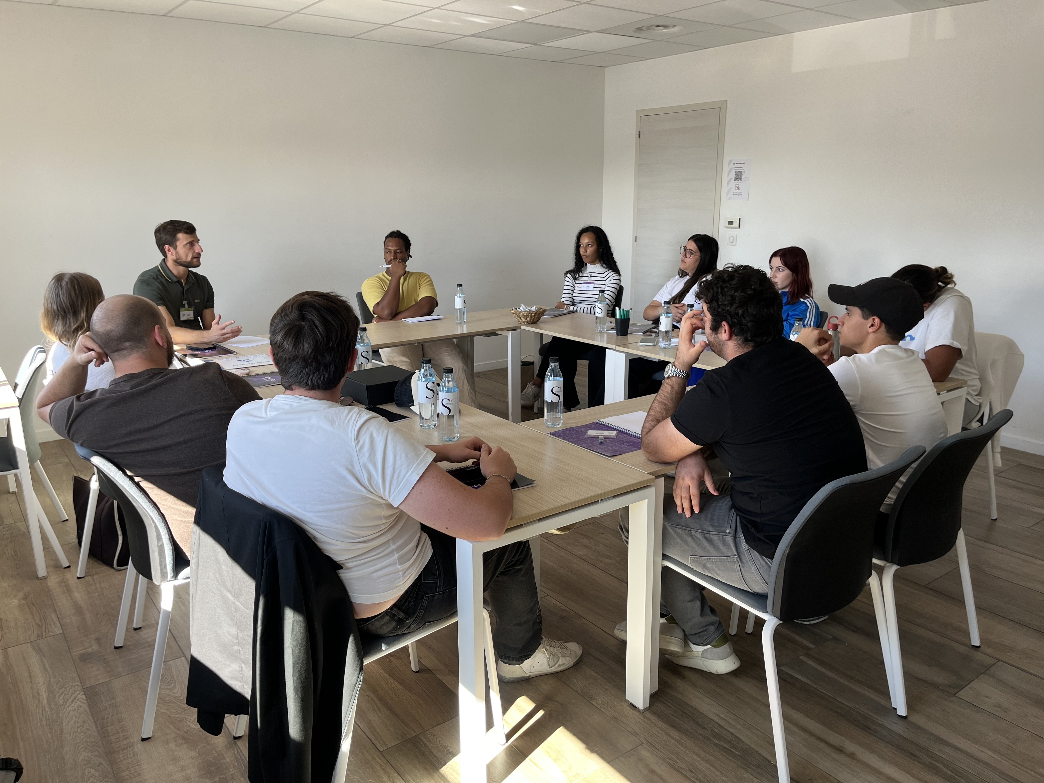 L'équipe de l'AUE a été coachée par Ange-Marie Morange, chargé d'études en urbanisme