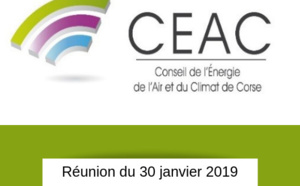 CEAC du 30/01: détail des sujets à l'ODJ