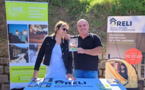 Fiere di Corsica : l’AUE présente afin de vous renseigner sur les différents dispositifs d'aides à la rénovation énergétique