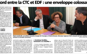 L'accord entre la CTC et EDF: une enveloppe colossale