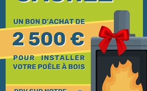 Cuncorsu Facebook : gagnez un bon d'achat d'une valeur de 5 000€ dédié à la fourniture, la pose d’un poêle à bois et l’achat de combustibles !