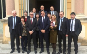 Délégation des élus sardes à l'Assemblée de Corse Délégation des élus sardes à l'Assemblée de Corse