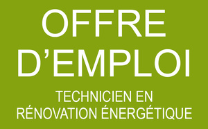 L'AUE recherche son futur technicien en rénovation énergétique !